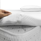 Rovigo Home Kuş Tüyü Ortopedik Uyku Pedi – Yatak Pedi – Yatak Şiltesi - 90 x 200 cm