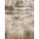 Rovigo Home Premium Deri Taban, Yüksek Tüylü Yumuşak,bubble Post Banyo Paspası 2'li 100X60 - 60X50 cm - 2rvzn - Bej