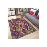 Rovigo Home RVG1617 Dijital Baskı Kaymaz Taban 100x200 cm Salon Halı