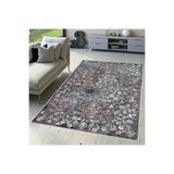 Rovigo Home RVG1635-HT698 Dijital Baskı Kaymaz Taban 160x230 cm Salon Halı