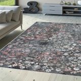 Rovigo Home RVG1635-HT698 Dijital Baskı Kaymaz Taban 80x300 cm Salon Halı