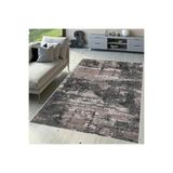 Rovigo Home RVG1644-HT1313 Dijital Baskı Kaymaz Taban 100x150 cm Salon Halı