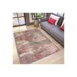 Rovigo Home RVG1646-HT134 Dijital Baskı Kaymaz Taban 160x230 cm Salon Halı
