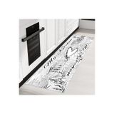 Rovigo Home RVG2040 Dijital Baskı Kaymaz Taban 80X200 cm Mutfak Halı