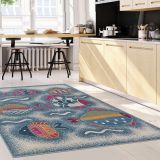 Rovigo Home RVG2047 Dijital Baskı Kaymaz Taban 160X230 cm Mutfak Halı