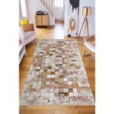 Rovigo Home Yıkanabilir, Baskılı, Kaymaz Taban Salon, Mutfak, Yatak Odası Halı Ve Yolluk R-Lna0048