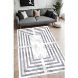 Rovigo Home Yıkanabilir, Baskılı, Kaymaz Taban Salon, Mutfak, Yatak Odası Halı Ve Yolluk R-Lna0064
