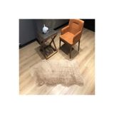 Rovigo Tüy Dökmez Tavşan Tüyü Post Halı Camel RVG6003TK, Camel, 160 x 200