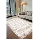 Rovigo Yıkanabilir, Baskılı, Kaymaz Taban Salon, Mutfak, Yatak Odası Halı ve Yolluk RVGHM0025, Bej, 100 x 200