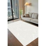 Rovigo Yıkanabilir, Baskılı, Kaymaz Taban Salon, Mutfak, Yatak Odası Halı ve Yolluk RVGHM0026, Bej, 80 x 200