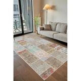 Rovigo Yıkanabilir, Baskılı, Kaymaz Taban Salon, Mutfak, Yatak Odası Halı ve Yolluk RVGHM0036, Bej, 180 x 250