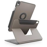 Rovus Snapmount 360° Döner Manyetik Tablet Kılıf – Compatible with iPad 2022 10.9 (10. Nesil) ve iPad 2025 11" (11. Nesil), Premium Şık Tasarım, Güçlü Manyetik Bağlantı, Çoklu Stand Açısı (Bej)