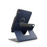 Rovus Snapmount 360° Döner Manyetik Tablet Kılıf – Compatible with iPad 2022 10.9 (10. Nesil) ve iPad 2025 11" (11. Nesil), Premium Şık Tasarım, Güçlü Manyetik Bağlantı, Çoklu Stand Açısı (Mavi)