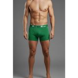 Rowar Erkek Likralı Bambu Boxer 6’lı Ekonomik Paket – Nefes Alan Doğal Kumaş Rahat Iç Giyim - Yeşil - 2XL