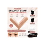 ROWENAROSE SIYAH- Suya Dayanıklı Çift Taraflı Eyeliner Damga Kalem Sağ Ve Sol Göz Uyumlu