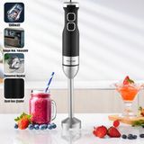 Rowenger 5000 Serisi Premium El Blender 1500WATT Paslanmaz Çelik Hand Blender Çubuk Blender - Siyah