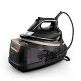 Rowenta Eco Steam Pro Buharlı Ütü İstasyonu, 2800 Watt, 8 Bar Buhar Basıncı, 580 G/Dk. Buhar Patlaması, 150 G/Dak. Sürekli Buhar Çıkışı, Ekonomik Mod, 5 Ayar, 1,3 L Su Deposu, Siyah/Bej, Dg9640f0