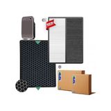Rowenta PU2120 Hava Temizleyici Filtre Faf Marka Uyumlu Ürün Hepa + Karbon Birleşik Filtre XD6040FO, XD6040 Siyah Smoky - Siyah - Beyaz