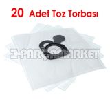 Rowenta RO 6477 RO 6481 Silence Force 4A 20 Adet Uyumlu Süpürge Toz Torbası