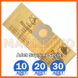 Rowenta RU 300 399 Uyumlu Süpürge Toz Torbası