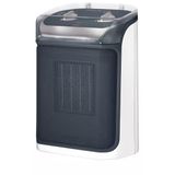 Rowenta So9281 Mini Excel Aqua Seramik Fanlı Isıtıcı | Su Sıçramasına Dayanıklı | Güçlü | Kompakt | Yalnızca 50Db(A) İle Sessiz | Taşıma Kolu | 2000W | 20,6X14,6X30,8Cm | Gri/Beyaz