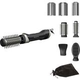 Rowenta UB9540F0 Brush Activ 1000 Watt Seramik Plaka Saç Kurutma Fırçası - Siyah