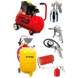 Rowermax Oto Yıkamacılara ve Galerilere Özel Set 80 Litre Köpük Tankı 50 Litre Kompresör ve Havalı Set