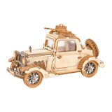 Rowood Model Araba Kiti, Yetişkinler için 3D Ahşap Yapbozlar, Kendin Yap Yapı Oyuncakları Model Kiti Koleksiyonlar, Doğum Gününde Hediye Seçimi - Vintage Araba (164 Adet)