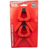Rox 0148 Yaylı Mandal Tip Kıskaç Işkence 50 mm (2 Li) - Kırmızı