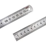Rox 0198 Çift Taraflı 150 mm Çelik Cetvel