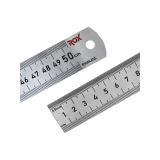 Rox 0200 500 MM Çift Taraflı Çelik Cetvel