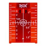 Rox 0273 104x74 mm Lazer İçin Görünürlük Arttırıcı Lazer Hedef Kartı Plakası