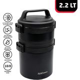 Rox Camping 2200 Yemek Termosu 2.2 Lt - Siyah - 2,2 lt
