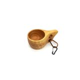 Rox Wood 001 Desenli Kuksa Ahşap Bardak