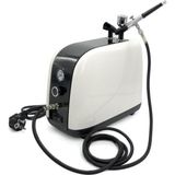 Rox Wood 0067 Profesyonel Havalı Airbrush Kompresör Mini Boya Tabancası Seti 0-4 Bar Çalışma Basıncı
