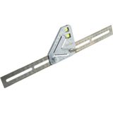Rox Wood 0122 Çok Fonksiyonlu Terazili Açılı 350 mm Gönye