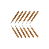 Rox Wood 12 Parça Gül Ağacı Ahşap Bıçak Seti