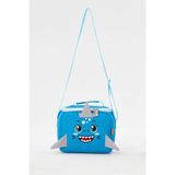 Roxbros Köpek Balığı Figürlü Termal Beslenme Çantası Mavi - Isı Yalıtımlı Erkek Çocuk Kreş Anaokulu Ilkokul - 25x20 cm - Beslenme Çantasıı