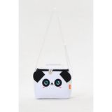 Roxbros Panda Figürlü Termal Beslenme Çantası Siyah Beyaz - Isı Yalıtımlı Kız & Erkek Çocuk Kreş Anaokulu Ilkokul - 25x20 cm - Beslenme Çantasıı