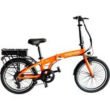 Roxform Venüs Eco Elektrikli Katlanabilir Bisiklet 7.8AH Turuncu Alüminyum Kadro
