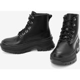 Roxie Lane MID LACE UP BOOT Kadın Black Full Grain Bot TB0A295JW021 - Siyah
