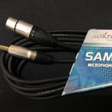 Roxtone Rx-k12203 3 Metre 6.3 Mm Mono Gitar -xlr Dişi Mikrofon Kablosu