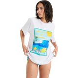 Roxy Atlas Hangloose Kadın Renkli Tişört - Çok Renkli - XS