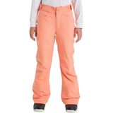 Roxy Backyard Girl Pt Kız Çocuk Snowboard Pantolonu Mercan Rahat Tam - 12 Yaş