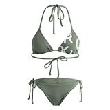 Roxy Bayan Sd Be Cl Tiki Tri Reg Ts Set iki parçalı mayo (tekli paket)