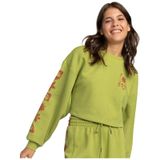 Roxy Erjft04759 Win The Game Sweat Yeşil Kadın Sweatshirt