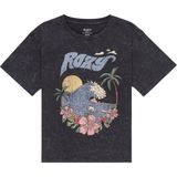Roxy Gone To California Kız Çocuk Siyah Tişört - 12 Yaş