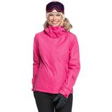 Roxy Jet Ski Solid Kadın Snowboard Su Geçirmez Kar Montu ERJTJ03266 - XS - Pembe