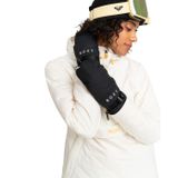 Roxy Jetty – Snowboard/Kayak Mittens for Women – Kayak/Snowboard Eldiveni – Kadın – XL – Siyah