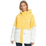 Roxy Kadın ERJTJ03447 Ritual Jk Sunset Gold Kışlık Mont, Sarı, S